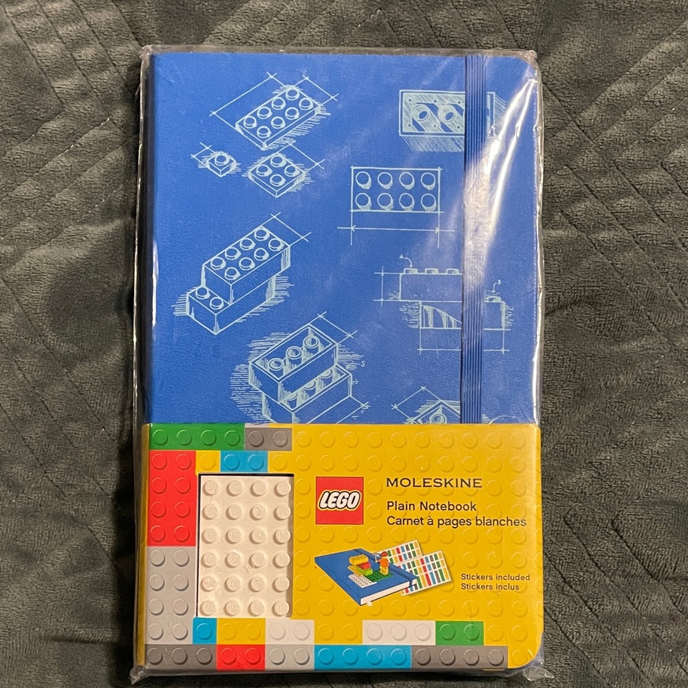 LEGO Moleskine Blue Notebook